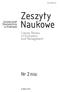 ISSN 1898-6447. Zeszyty Naukowe. Uniwersytet Ekonomiczny w Krakowie. Cracow Review of Economics and Management. Nr 2 (926)