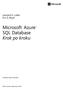 Leonard G. Lobel Eric D. Boyd. Azure SQL Database Krok po kroku. Microsoft. Przekład: Marek Włodarz. APN Promise, Warszawa 2014