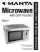 Microwave. with Grill Function. Instrukcja obsługi User s Manual MM414