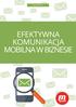 www.mprofi.pl EFEKTYWNA KOMUNIKACJA MOBILNA W BIZNESIE