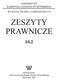 Wydział Prawa i Administracji, Redaktor Naczelny Jan Zabłocki