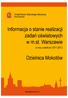 Spis treści. Informacja o stanie realizacji zadań oświatowych w Dzielnicy Mokotów w roku szkolnym 2011/2012