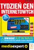 TYDZIEŃ CEN INTERNETOWYCH JUŻ W MAJU. 10 x 1779, USB. HDMI x2 2499, Katalog Komunijny wewnątrz! Telewizor LED 42F5000