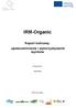 IRM-Organic Raport końcowy: upowszechnianie i wykorzystywanie wyników