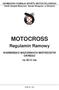 MOTOCROSS. Regulamin Ramowy. WARMIŃSKO MAZURSKICH MISTRZOSTW OKRĘGU na 2012 rok OKRĘGOWA KOMISJA SPORTU MOTOCYKLOWEGO