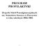 PROGRAM PROFILAKTYKI. Zespołu Szkół Ponadgimnazjalnych im. Stanisława Staszica w Parczewie w roku szkolnym 2014/2015