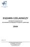 EGZAMIN CZELADNICZY. INFORMATOR EGZAMINACYJNY dla kandydatów przystępujących do egzaminu czeladniczego ZDUN