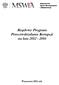 Rządowy Program Przeciwdziałania Korupcji na lata 2012-2016