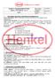 Ua-productsafety.pl@henkel.com 2. Identyfikacja zagro : Brak szczególnych zagro dla cz owieka i rodowiska.