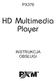 PX376. HD Multimedia Player INSTRUKCJA OBSŁUGI