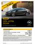 dopłata 2 000 zł Promocyjny Opel Kredyt 3x33%; 50/50 Wydłużona Gwarancja Opel FlexCare 2+2 lata / limit 60 000 km 999 zł *