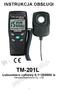 INSTRUKCJA OBSŁUGI TM-201L Luksomierz cyfrowy 0,1~200000 lx Tenmars Electronics Co., LTD