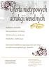 Oferta nietypowych atrakcji weselnych