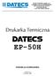 DATECS EP-50H. Drukarka Termiczna. Instrukcja użytkownika