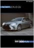 NOWY LEXUS GS. tylko w przedsprzedaży od 199 000 PLN