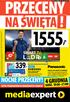 1555, NA ŚWIETA! 339, NOCNE PRZECENY! 42 A + SETKI PRODUKTÓW W OBNIŻONYCH CENACH HDMI USB 8GB TABLET AKCJA TRWA 04-10.12.