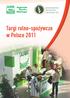 MINISTERSTWO ROLNICTWA I ROZWOJU WSI. Targi rolno-spożywcze w Polsce 2011