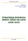 STRATEGIA ROZWOJU GMINY GÓZD NA LATA 2008-2020