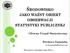 ŚRODOWISKO JAKO WAŻNY OBIEKT OBSERWACJI STATYSTYKI PUBLICZNEJ. Główny Urząd Statystyczny. Wiesława Domańska. w.domanska@stat.gov.