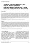 OCHRONA ELEKTROCHEMICZNA CEL, EFEKTY, SKUTKI ZANIEDBAŃ ELECTROCHEMICAL PROTECTION SCOPE, RESULTS, CONSEQUENCES OF NEGLIGENCE