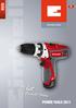 Brand Quality by Einhell POWER TOOLS 2011
