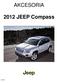 AKCESORIA. 2012 JEEP Compass EUROPE