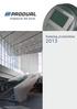 Katalog produktów 2013 PRODUAL l 1 l KAtALOg PRODUKtów