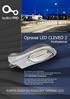 Oprawa LED CLEVEO 2. Professional KARTA DANYCH RODZINY OPRAW LED