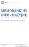 MEMORANDUM INFORMACYJNE. Nieruchomość niezabudowana w Jastkowie