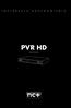 I N S T R U K C J A U R U C H O M I E N I A PVR HD PVR HD 5 8 0 0 S X 1