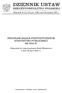 DZIENNIK USTAW RZECZYPOSPOLITEJ POLSKIEJ PROGRAM BADAŃ STATYSTYCZNYCH STATYSTYKI PUBLICZNEJ NA 2012 R.
