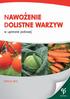 NAWOŻENIE DOLISTNE W PYTANIACH I ODPOWIEDZIACH