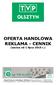 OFERTA HANDLOWA REKLAMA - CENNIK (ważna od 1 lipca 2015 r.)