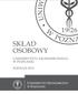 50 SKŁAD OSOBOWY UNIWERSYTETU EKONOMICZNEGO W POZNANIU