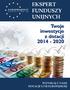 Informacja na temat finansowania inwestycji w ramach RPO WSL 2014-2020 działanie 3.2 Innowacje w MŚP
