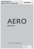 Instrukcja montażu i obsługi AERO AEROLIFE. Nawiewnik ścienny z odzyskiem ciepła. Window systems Door systems Comfort systems