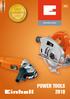 Brand Quality by Einhell POWER TOOLS 2010