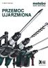 MŁOTY SDS-max PRZEMOC UJARZMIONA. 3-letnia gwarancja Metabo Rejestracja: www.metabo.com/xxl