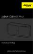 JABRA SOLEMATE MAX. Instrukcja Obsługi. jabra.com/solematemax NFC. jabra
