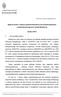 Opinia do ustawy o nadzorze makroostrożnościowym nad systemem finansowym i zarządzaniu kryzysowym w systemie finansowym.