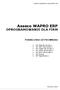 Asseco WAPRO ERP OPROGRAMOWANIE DLA FIRM PODRĘCZNIK UŻYTKOWNIKA. WF-Gang dla Windows. WF-FaKir dla Windows WF-KaPeR dla Windows