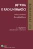 USTAWA O RACHUNKOWOŚCI