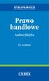 STUDIA PRAWNICZE. Prawo handlowe