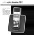 Avena 107. Bezprzewodowy telefon analogowy DECT. Instrukcja Obsługi