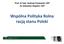 Prof. dr hab. Andrzej Czyżewski, UEP Dr Sebastian Stępień, UEP. Wspólna Polityka Rolna racją stanu Polski