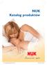 NUK Katalog produktów