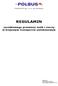 REGULAMIN. zarobkowego przewozu osób i rzeczy w krajowym transporcie autobusowym. POLBUS-PKS sp. z o.o. we Wrocławiu