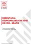 Termin przesyłania aplikacji: do 6 kwietnia 2015 r., godz. 23.59. 2015 Główna Kwatera Związku Harcerstwa Polskiego Strona 1 z 8