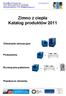 Zimno z ciepła Katalog produktów 2011