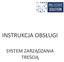 INSTRUKCJA OBSŁUGI SYSTEM ZARZĄDZANIA TREŚCIĄ